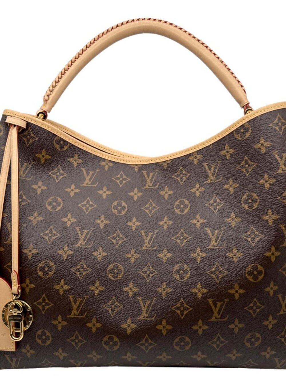 Louis Vuitton  Again Monogram Canvas Tote Bag Brown
